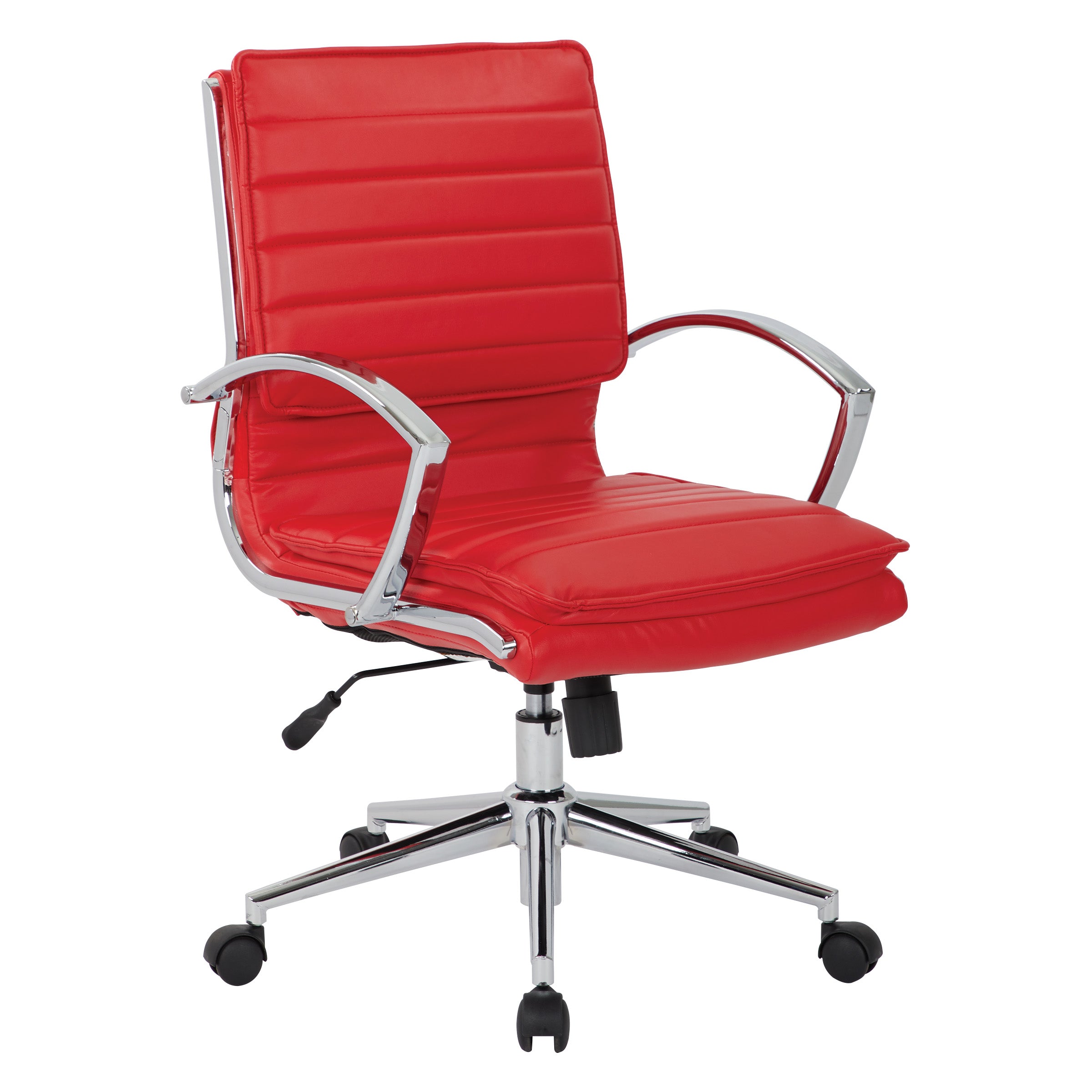 Mid Back Manager's Faux Lthr Chair